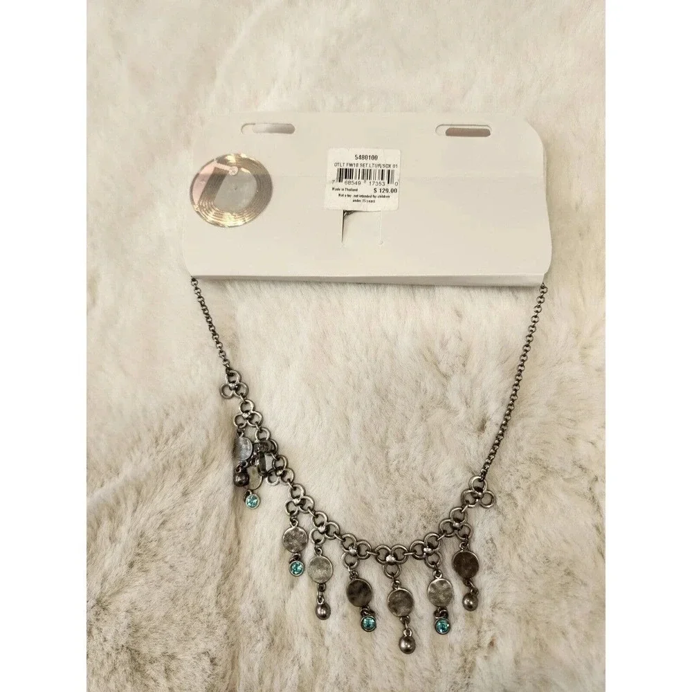 NWT Swarovski Crystallized 5480100 Necklace W/Earrings Set $129 - Picture 7 of 14